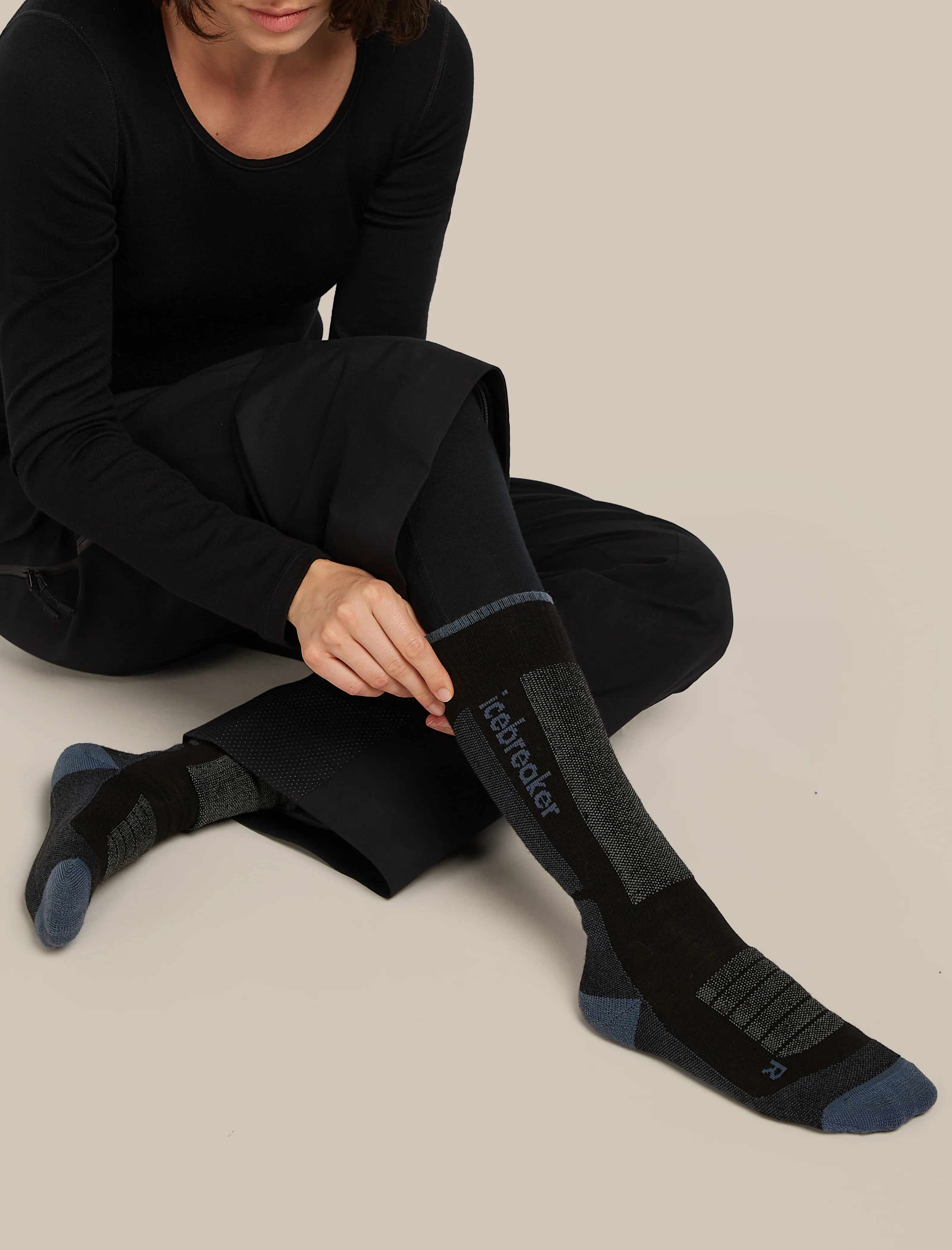 Women Ski+ Over the Calf Socks - Image 2
