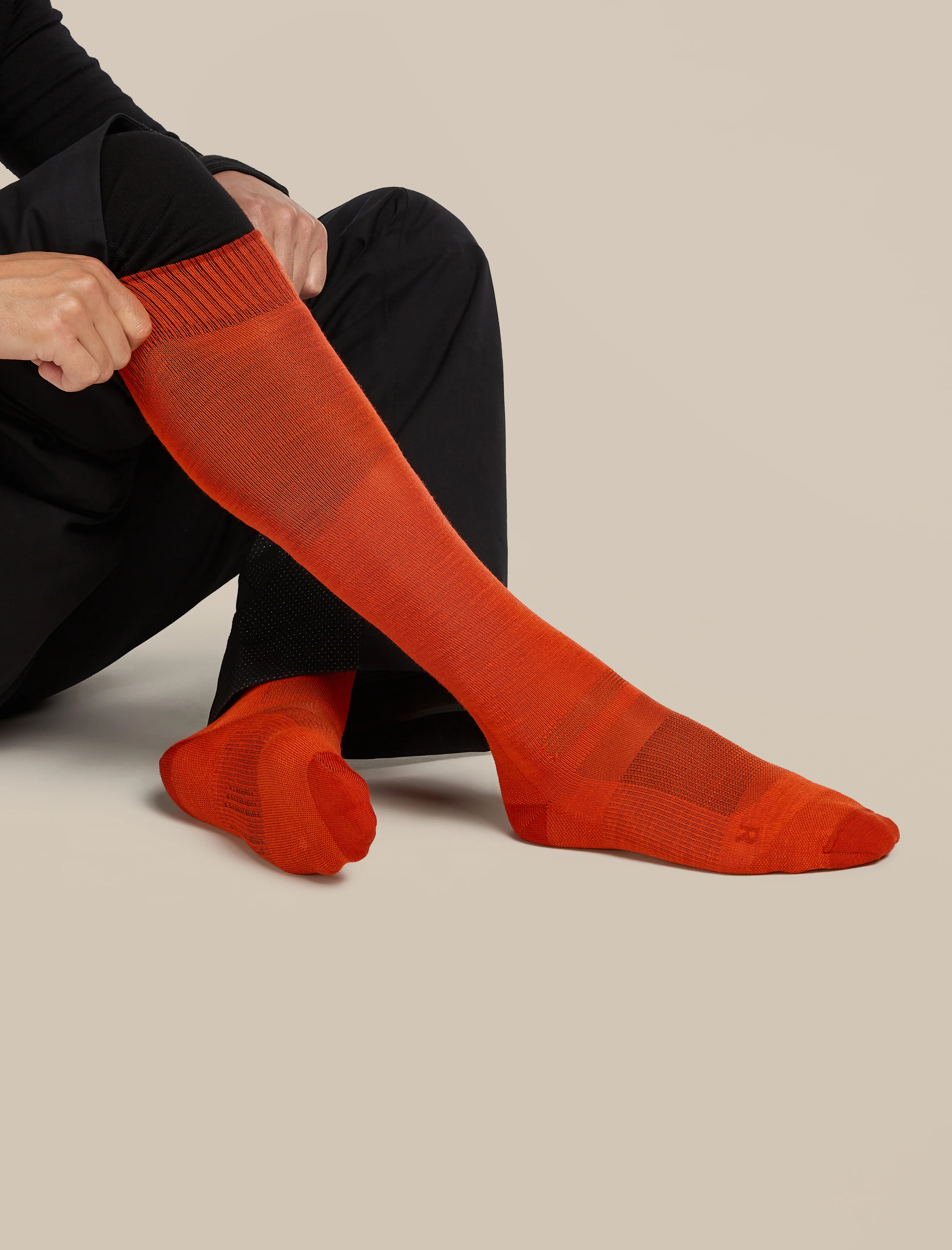 Men Ski+ Over the Calf Socks