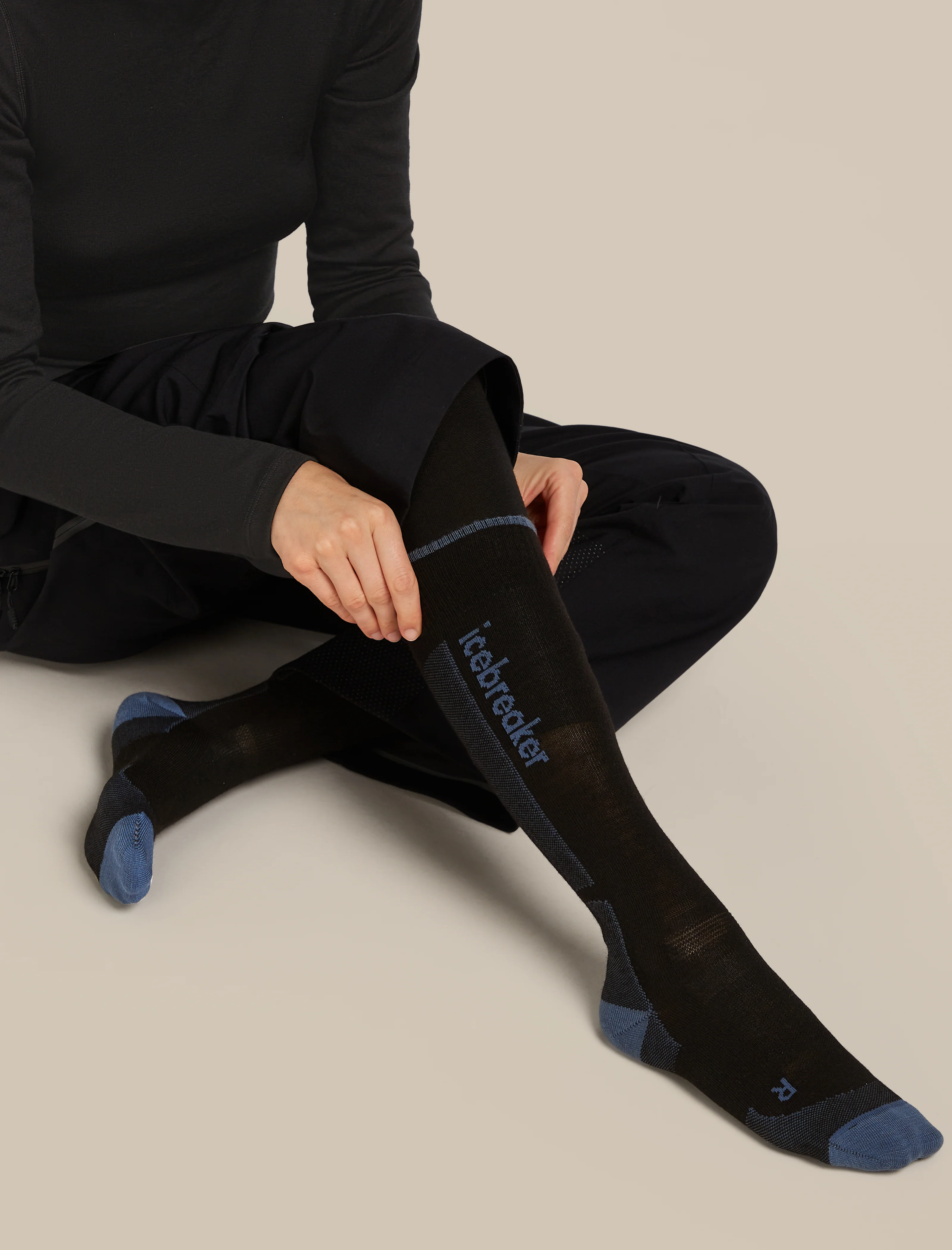 Women Ski+ Over the Calf Socks - Image 2