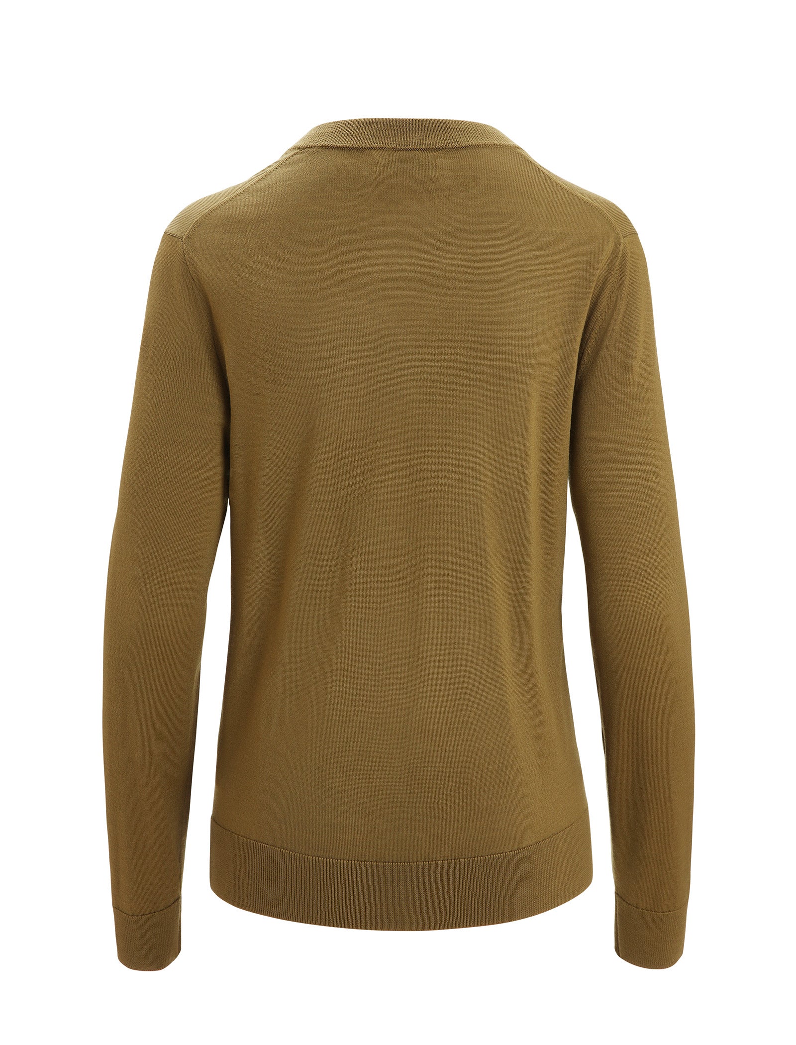 Women's Merino Wilcox Long Sleeve V Neck Sweater - Image 7