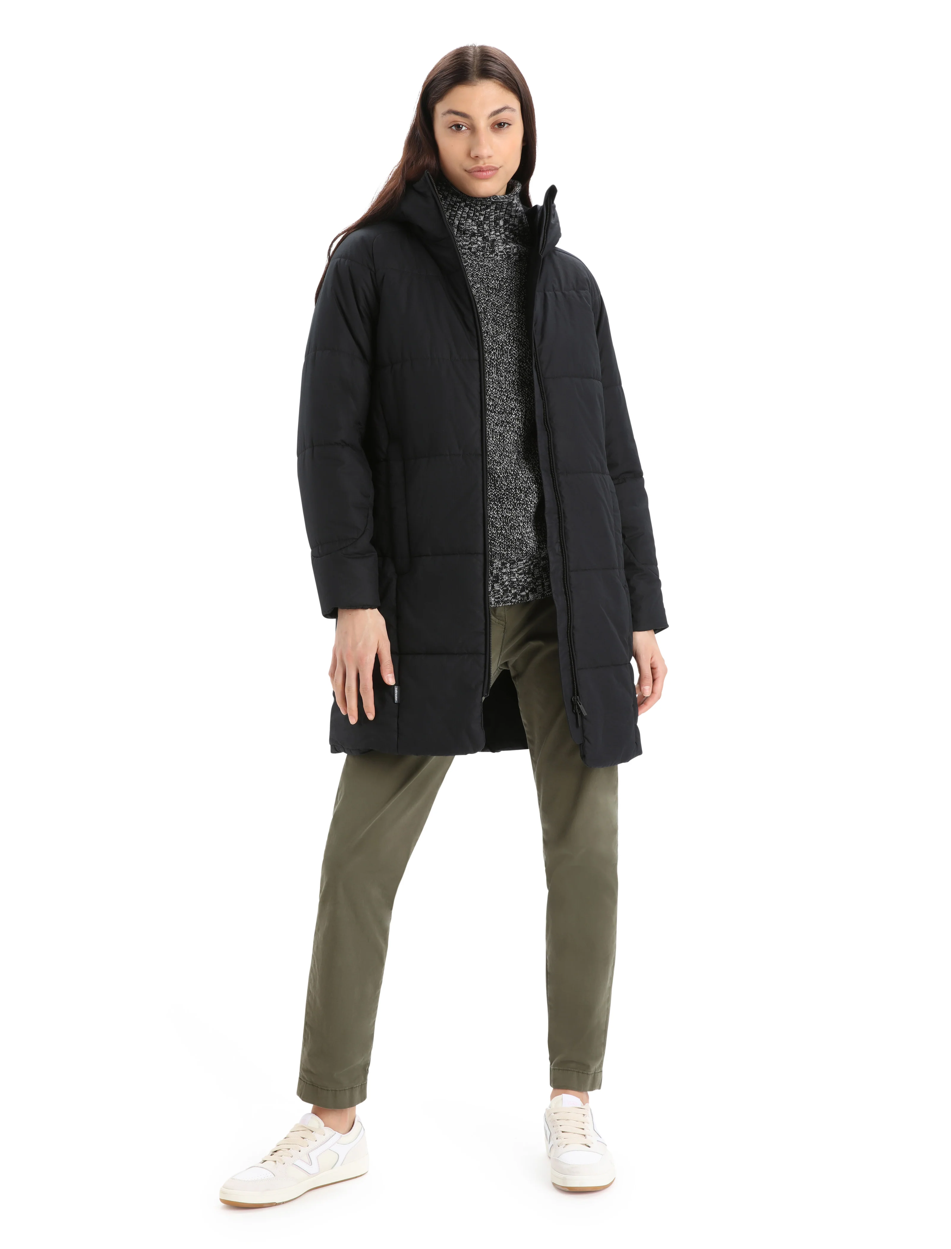 Women's MerinoLoft⢠Collingwood II 3Q Hooded Jacket - Image 3