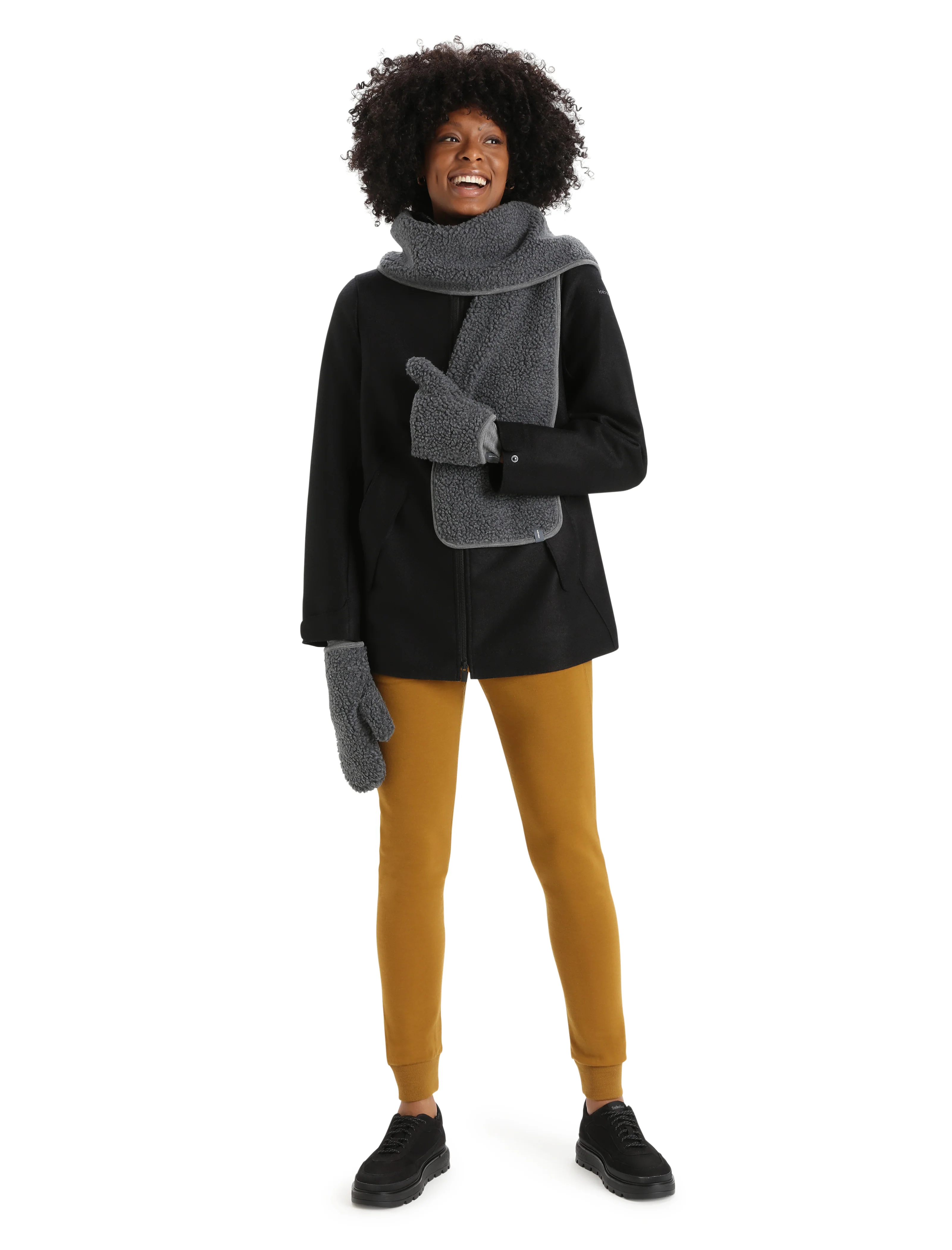 Unisex RealFleece⢠Merino High Pile Scarf - Image 3