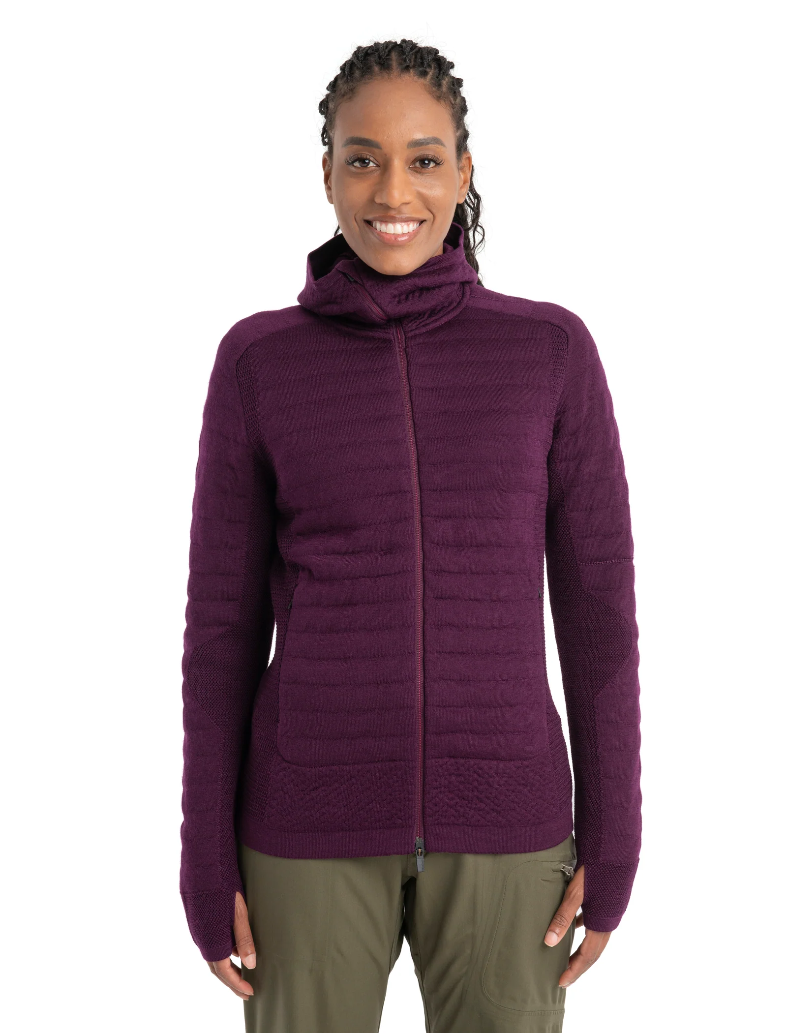 Women's ZoneKnit⢠Merino Explore Long Sleeve Zip Hoodie