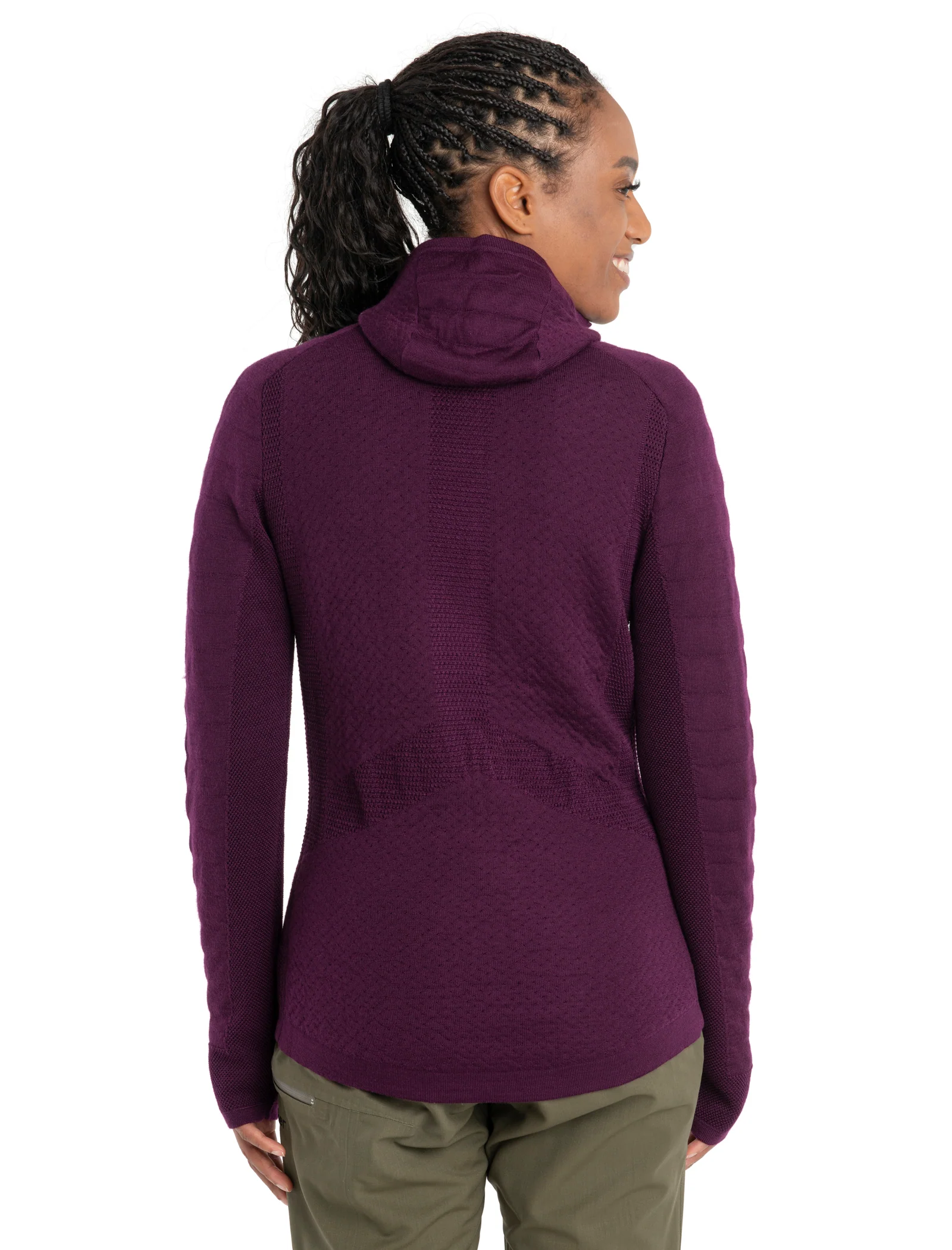 Women's ZoneKnit⢠Merino Explore Long Sleeve Zip Hoodie - Image 2