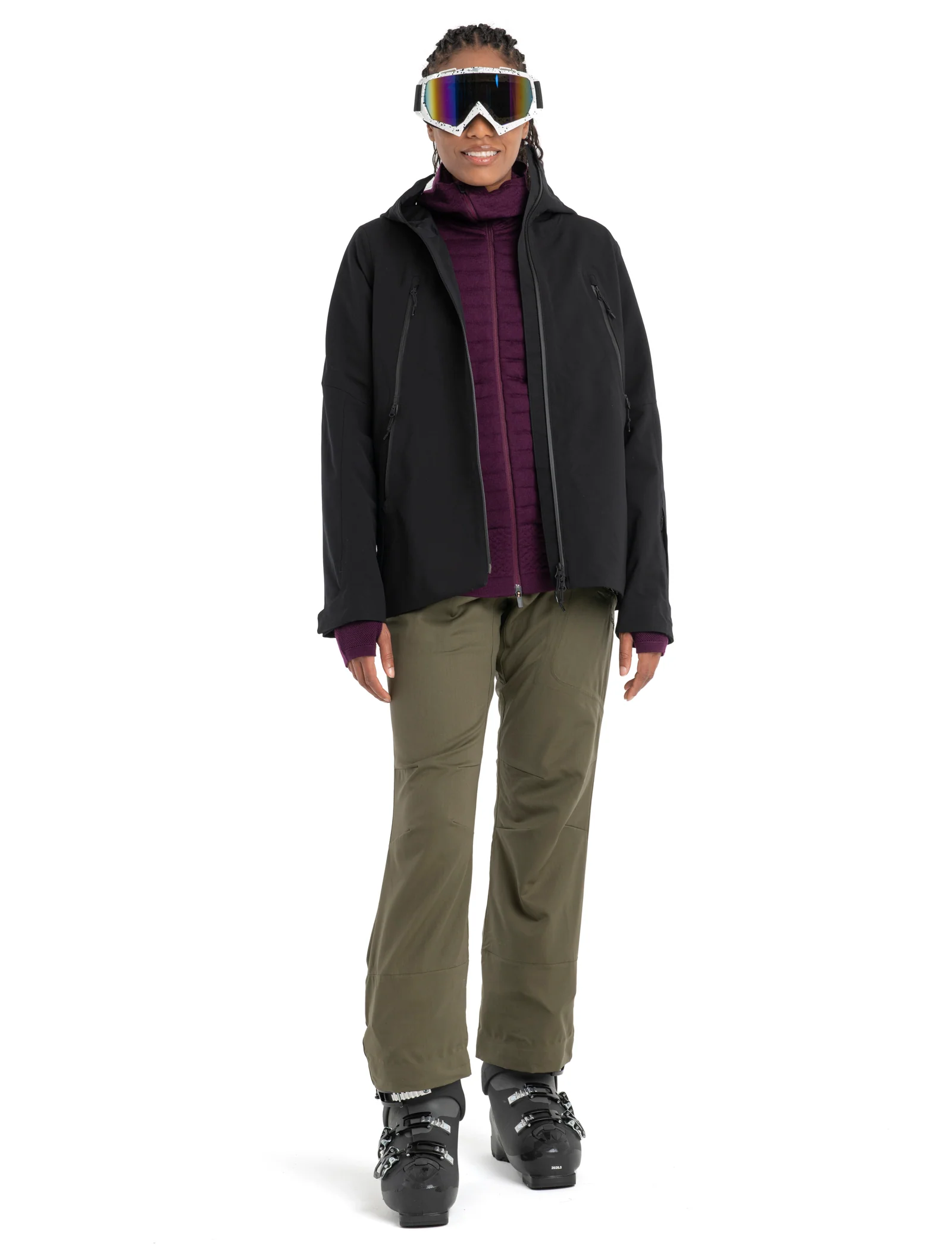 Women's ZoneKnit⢠Merino Explore Long Sleeve Zip Hoodie - Image 6