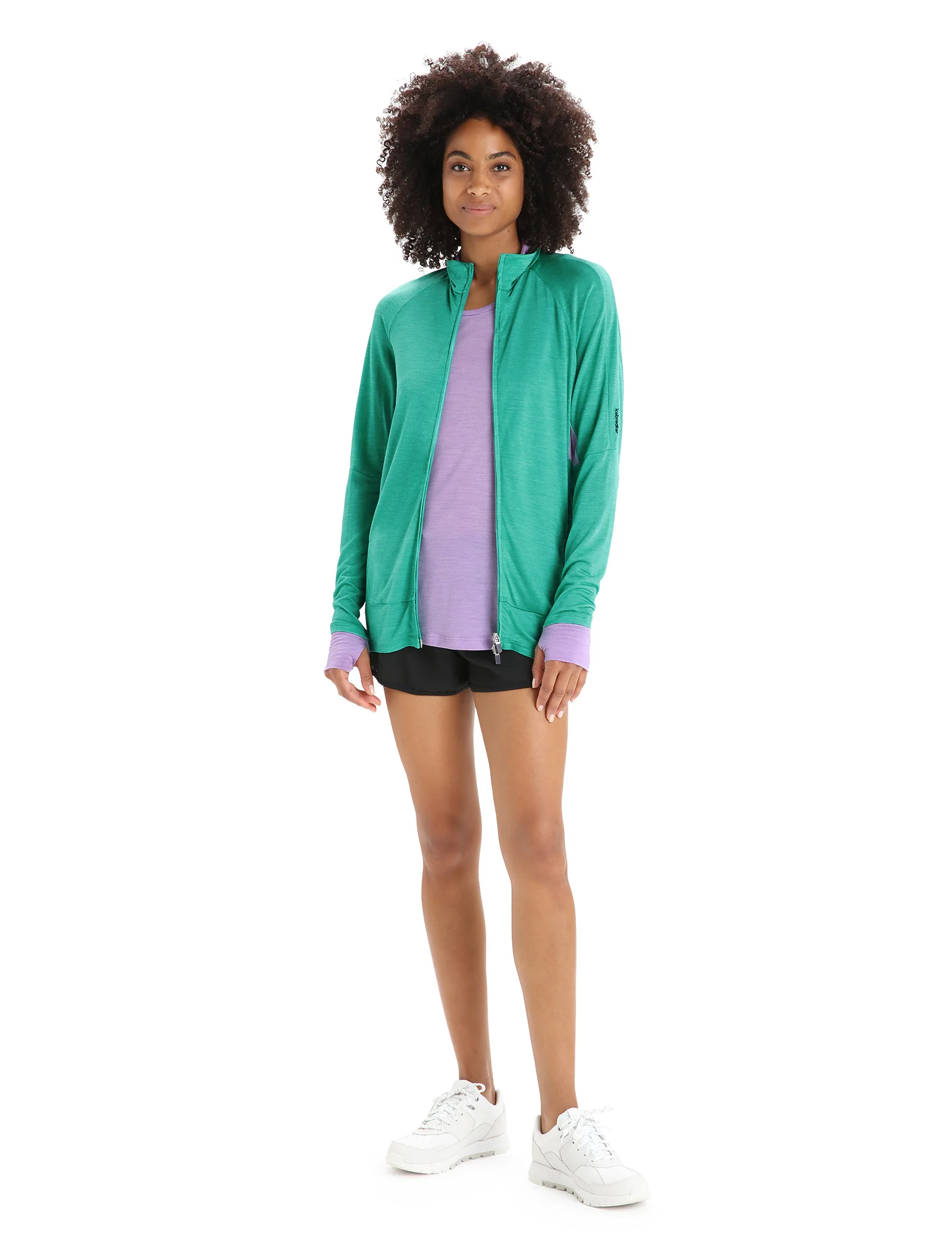Women's ZoneKnit⢠Merino Long Sleeve Zip Jacket - Image 3