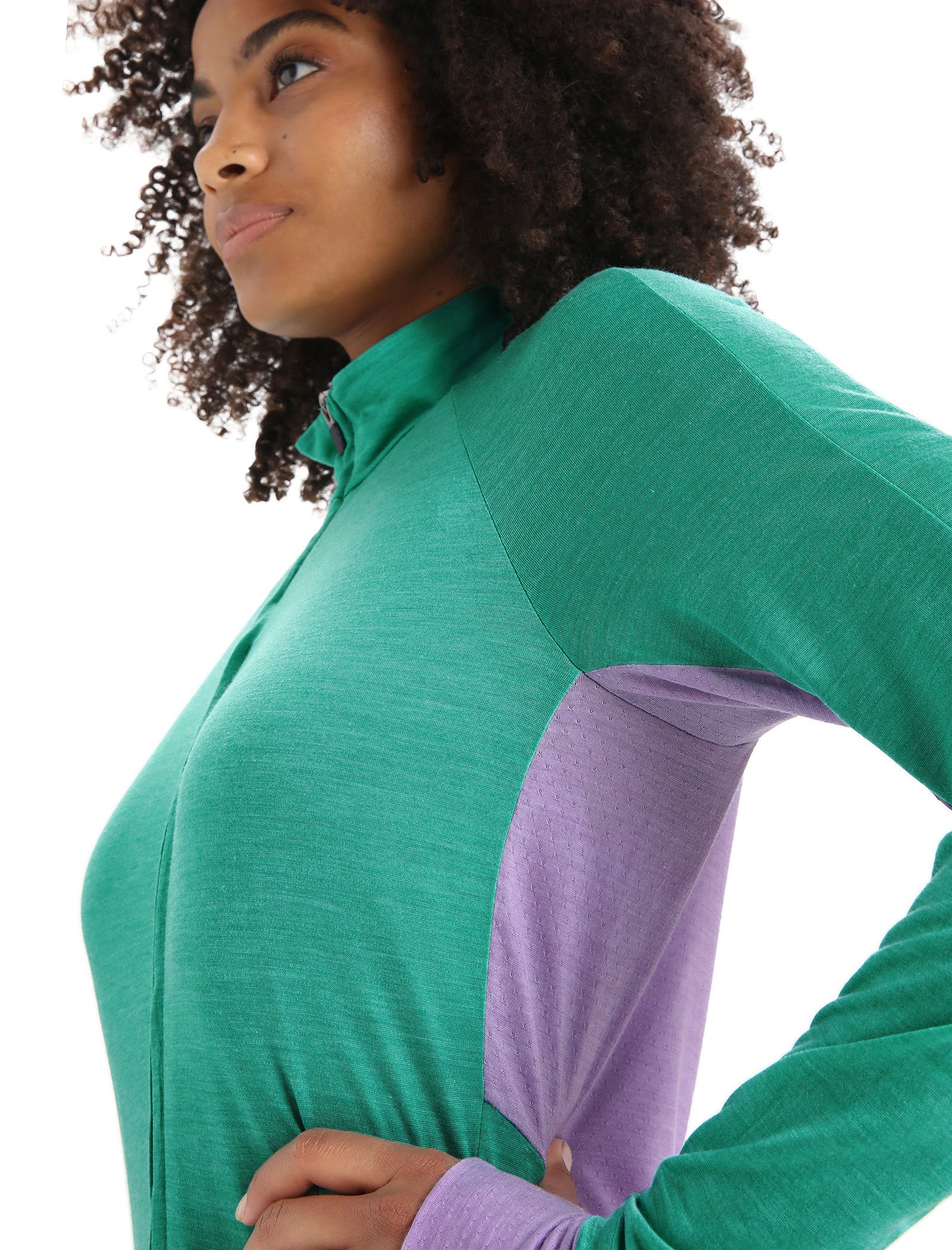Women's ZoneKnit⢠Merino Long Sleeve Zip Jacket - Image 7