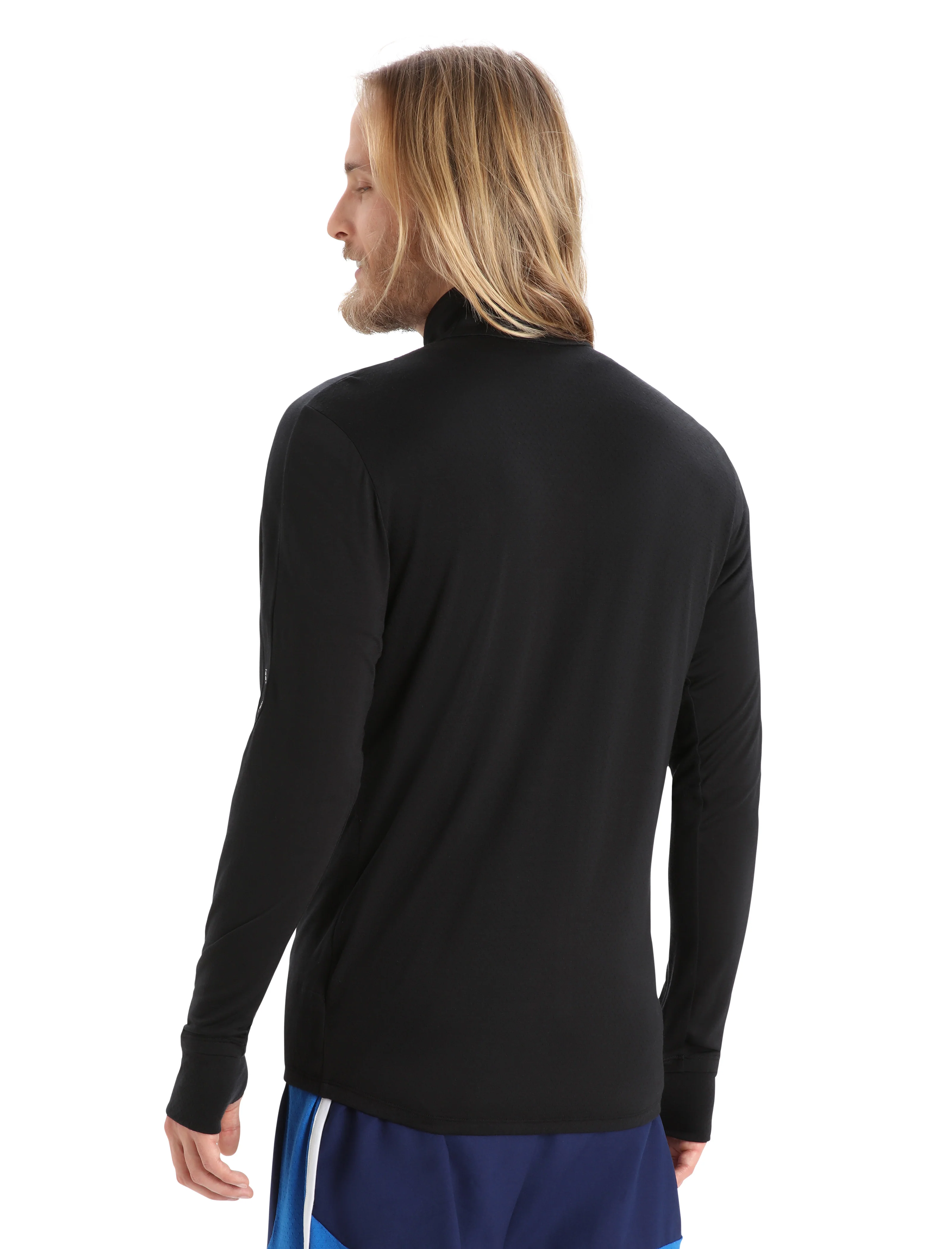 Men's ZoneKnit™ Merino Long Sleeve Zip Top - Image 2