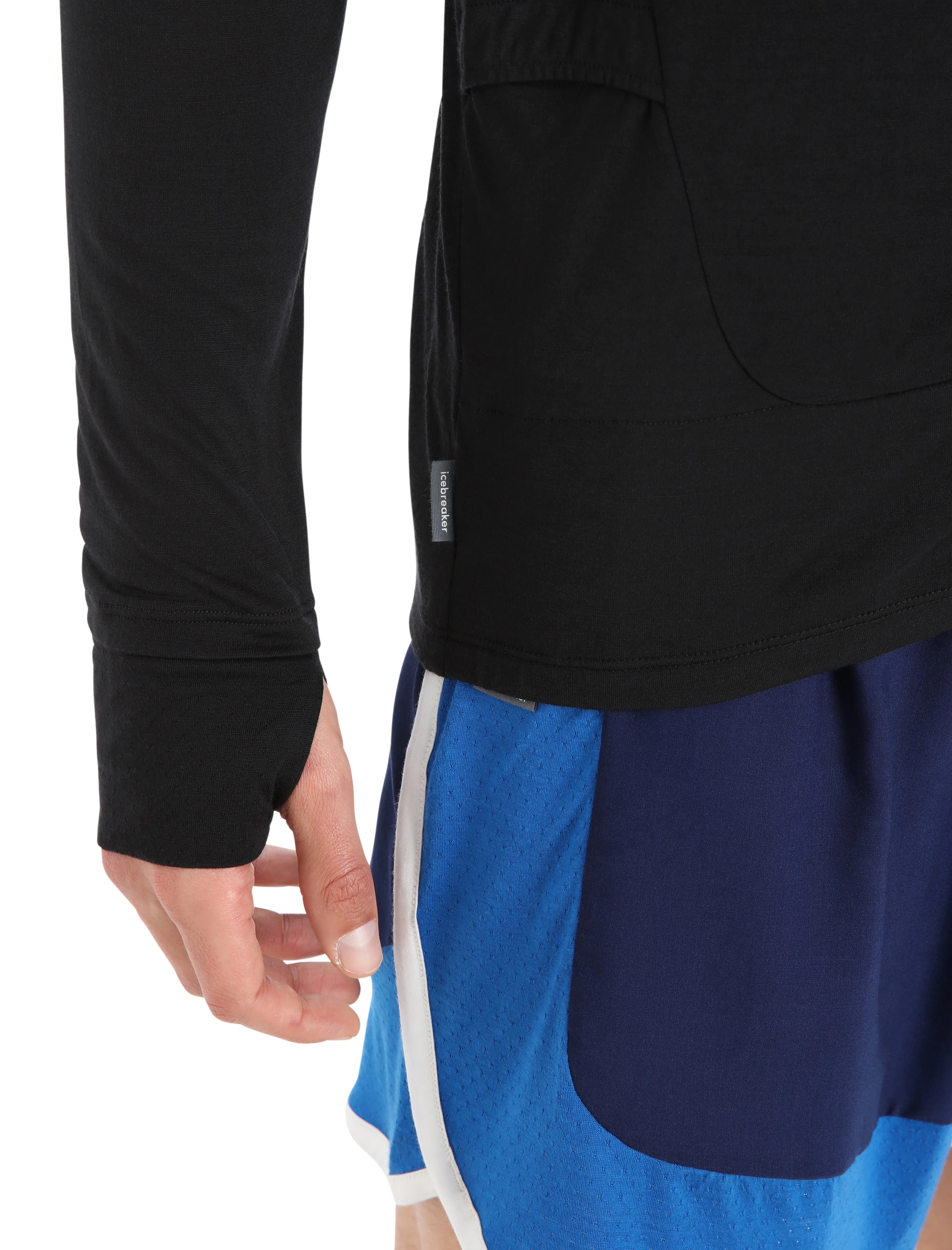Men's ZoneKnit™ Merino Long Sleeve Zip Top - Image 9