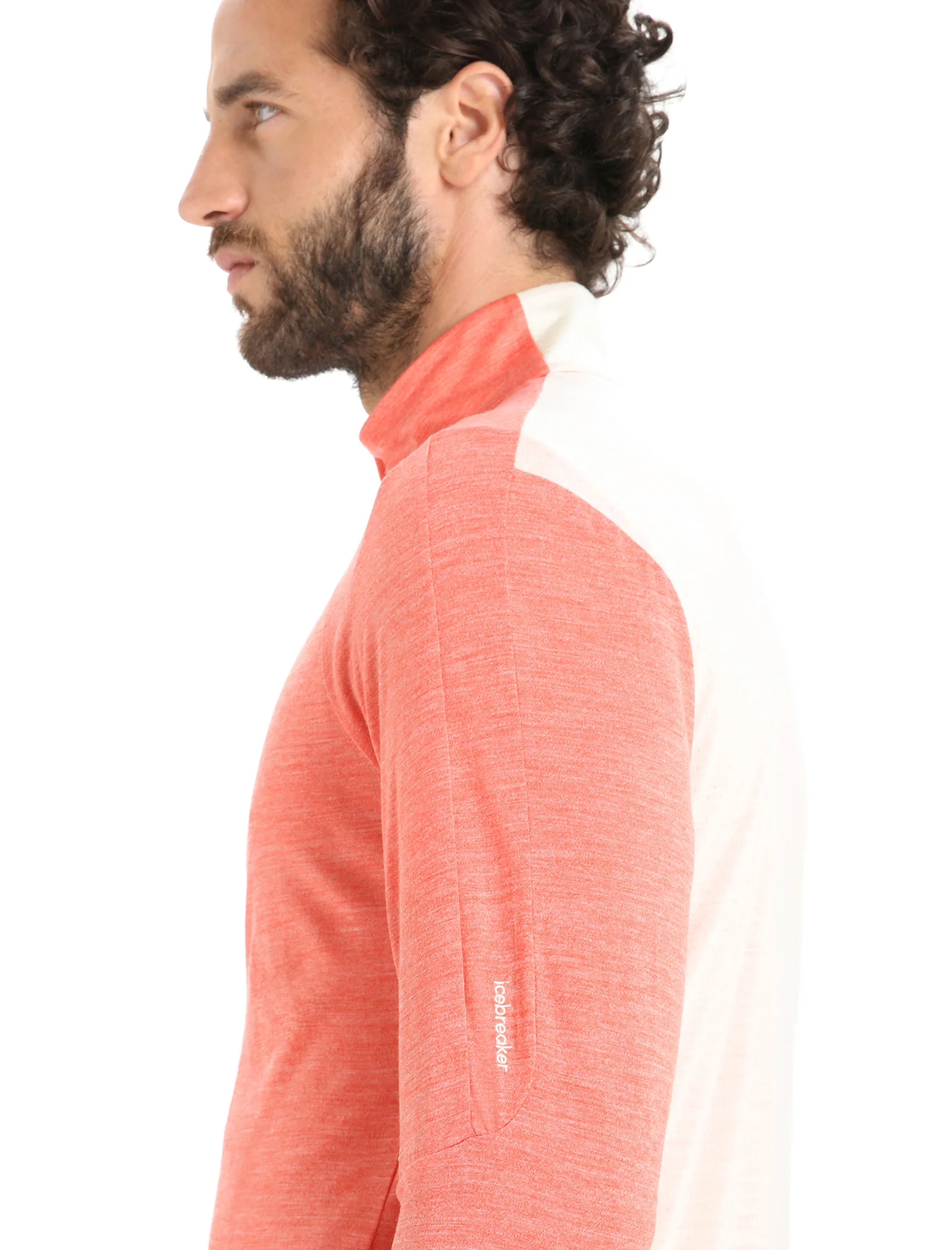 Men's ZoneKnit™ Merino Long Sleeve Zip Top - Image 6