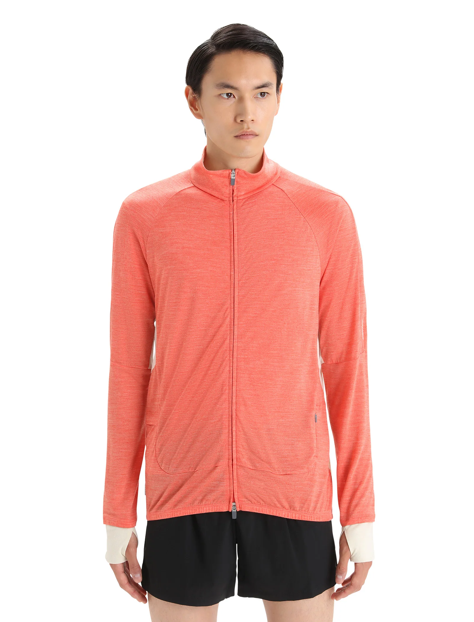 Men's ZoneKnit™ Merino Long Sleeve Zip Top - Image 9